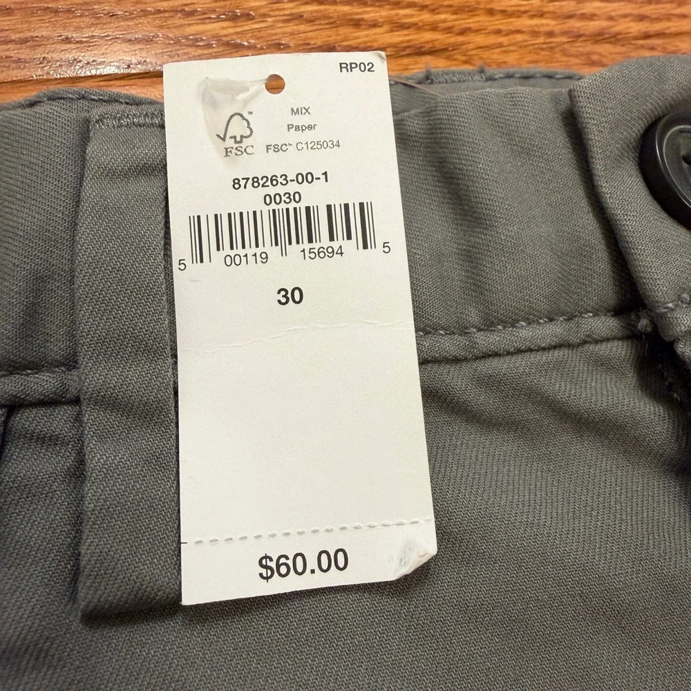 New Banana Republic Chino Shorts Mens 30 Slim Fit 7